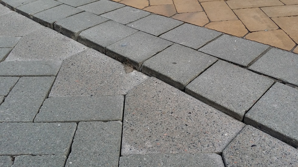 Fahrbahnkante in der Angelburger Straße